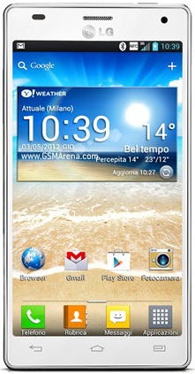 Смартфон LG Optimus 4X HD P880 White - Карпинск