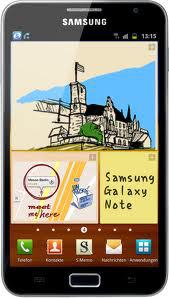 Смартфон Samsung Galaxy Note GT-N7000 Blue - Карпинск
